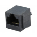 RJJU-88-141-E1V-009; Socket; RJ45; PIN: 8; Cat: 5; Layout: 8p8c; THT; straight; ENCITECH