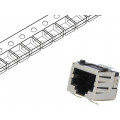 RJJU-88-141-E3H-005; Socket; RJ45; PIN: 8; Cat: 5; Layout: 8p8c; SMT; horizontal; ENCITECH