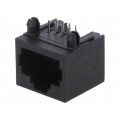 RJJU-88-141-EJH-142; Socket; RJ45; PIN: 8; Cat: 5; Layout: 8p8c; THT; angled; ENCITECH