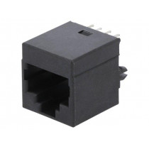 RJJU-88-142-E7V-023; Socket; RJ45; PIN: 8; Cat: 5; Layout: 8p8c; THT; straight; ENCITECH