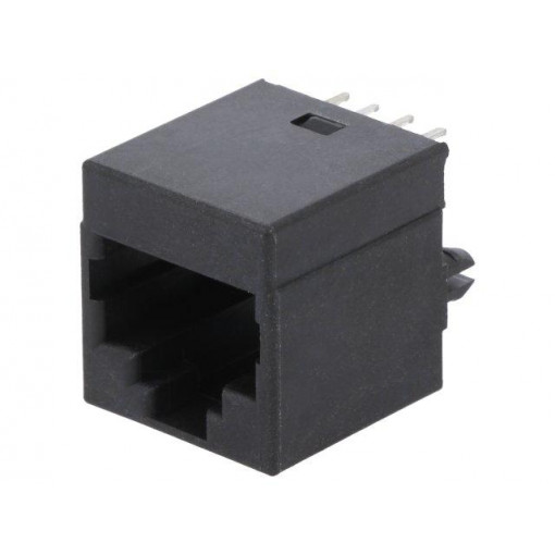 RJJU-88-142-E7V-023; Socket; RJ45; PIN: 8; Cat: 5; Layout: 8p8c; THT; straight; ENCITECH