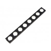 429801; Ball track; technopolymer (PA); ELEROLL; L: 270mm; W: 34.4mm; black; ELESA+GANTER