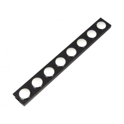 429801; Ball track; technopolymer (PA); ELEROLL; L: 270mm; W: 34.4mm; black; ELESA+GANTER