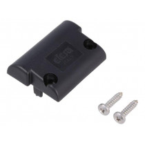 429821; End header; technopolymer (PA); ELEROLL; black; -20÷90°C; ELESA+GANTER