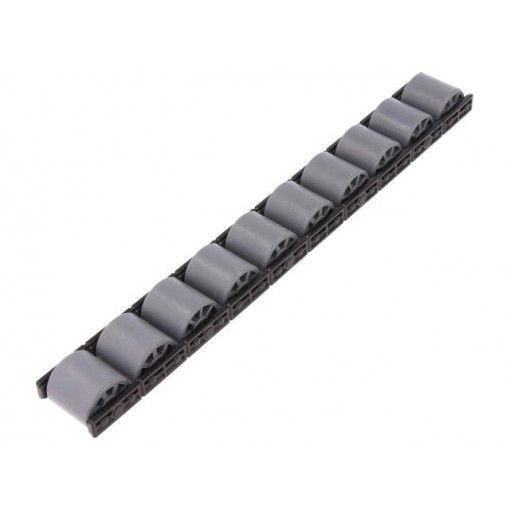 429811; Roller track; technopolymer (POM); ELEROLL; L: 270mm; W: 34.35mm; ELESA+GANTER