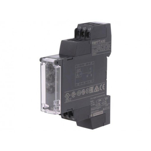 RM17TA00; Module: voltage monitoring relay; DIN; relay NO / NC; 0.1÷10s; SCHNEIDER ELECTRIC