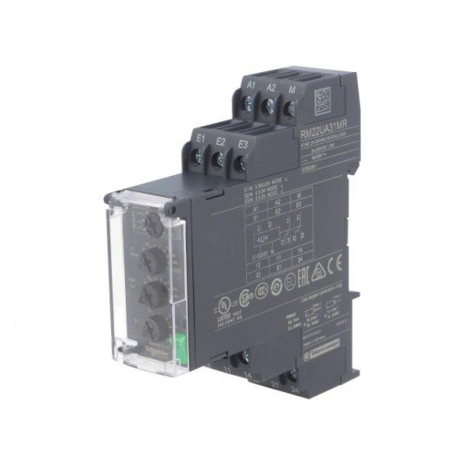 RM22UA31MR; Module: voltage monitoring relay; 24÷240VAC; DIN; 0.1÷30s; IP40; SCHNEIDER ELECTRIC