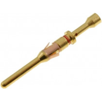 RM24M9K; Contact; Size: 16; male; 0.13÷0.2mm2; 26AWG÷24AWG; gold-plated; SOURIAU