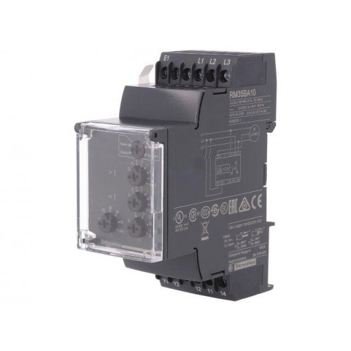 RM35BA10; Module: monitoring relay; Usup: 230VAC; for pump; DIN; 0.1÷10s; SCHNEIDER ELECTRIC