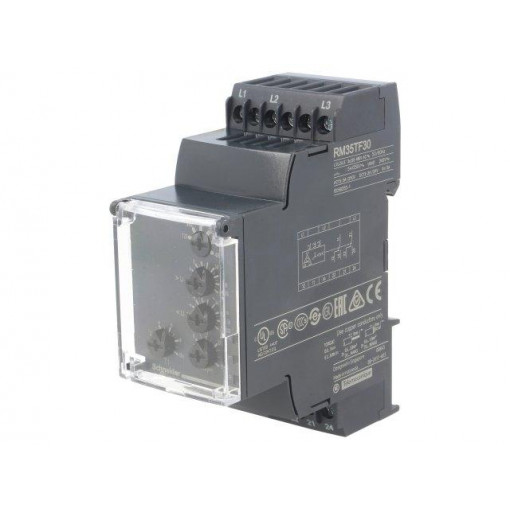 RM35TF30; Module: voltage monitoring relay; DIN; relay 2 NO / NC; 0.1÷10s; SCHNEIDER ELECTRIC