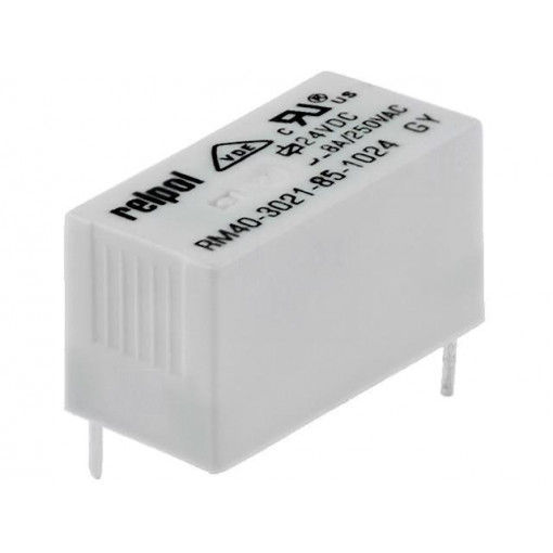 RM40-3021-85-1024; Relay: electromagnetic; SPST-NO; Ucoil: 24VDC; 8A/250VAC; 8A/30VDC; RELPOL