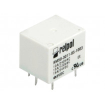 RM50-3011-85-1003; Relay: electromagnetic; SPDT; Ucoil: 3VDC; 10A/240VAC; 15A/24VDC; RELPOL RM50-3011-85-1003; Relay: electromagnetic; SPDT; Ucoil: 3VDC; 10A/240VAC; 15A/24VDC; RELPOL