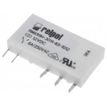 RM699BH-3011-85-1012; Relay: electromagnetic; SPDT; Ucoil: 12VDC; 6A/250VAC; 6A/24VDC; 6A; RELPOL