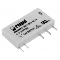 RM699BV-3011-85-1024; Relay: electromagnetic; SPDT; Ucoil: 24VDC; 6A/250VAC; 6A/24VDC; 6A; RELPOL