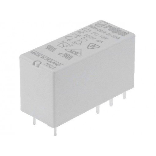 RM84-2012-35-1018; Relay: electromagnetic; DPDT; Ucoil: 18VDC; 8A/250VAC; 8A/24VDC; 8A; RELPOL