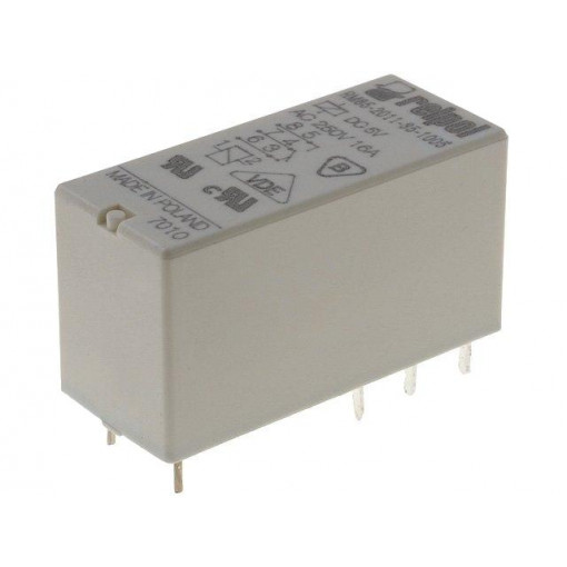 RM85-2011-35-1005; Relay: electromagnetic; SPDT; Ucoil: 5VDC; 16A/250VAC; 16A/24VDC; RELPOL
