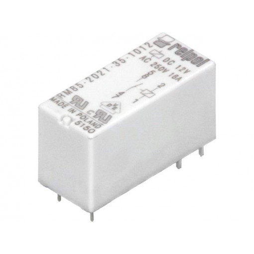 RM85-2021-35-1012; Relay: electromagnetic; SPST-NO; Ucoil: 12VDC; 16A/250VAC; 480mW; RELPOL