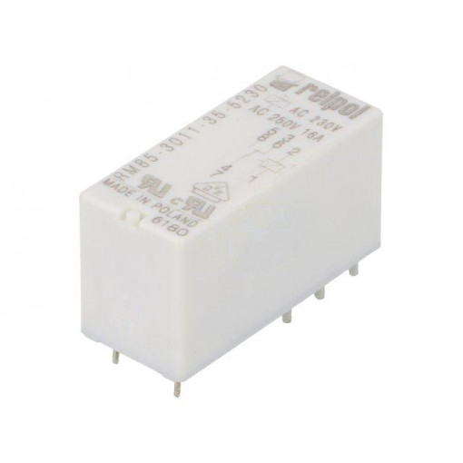 RM85-3011-35-5230; Relay: electromagnetic; SPDT; Ucoil: 230VAC; 16A/250VAC; 16A/24VDC; RELPOL