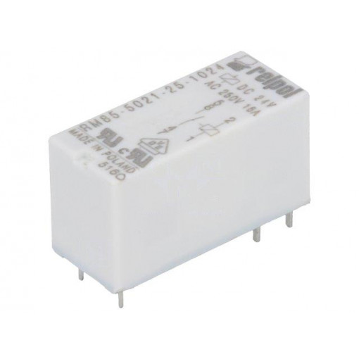 RM85-5021-25-1024; Relay: electromagnetic; SPST-NO; Ucoil: 24VDC; 16A/250VAC; 480mW; RELPOL