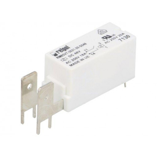 RM85V7-3021-20-S048; Relay: electromagnetic; SPST-NO; Ucoil: 48VDC; 20A/250VAC; 20A; RELPOL