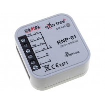 RNP-01; Wireless transmitter; EXTA FREE; IP20; 230VAC; flush mount; 31g; ZAMEL RNP-01; Wireless transmitter; EXTA FREE; IP20; 230VAC; flush mount; 31g; ZAMEL