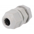 RNPG-07; Cable gland; PG7; IP65; Mat: polyamide; grey; RAYCHEM RPG