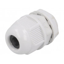 RNPG-09; Cable gland; PG9; IP65; Mat: polyamide; grey; RAYCHEM RPG
