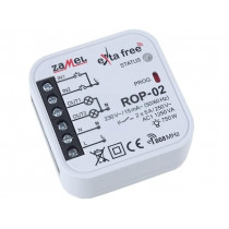 ROP-02; Receiver; EXTA FREE; IP20; 230VAC; NO x2; flush mount; -10÷55°C; ZAMEL ROP-02; Receiver; EXTA FREE; IP20; 230VAC; NO x2; flush mount; -10÷55°C; ZAMEL