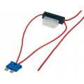 ; Splitter; automotive ATO; 8A; fuse; 0.75mm2; Colour: red; 4CARMEDIA