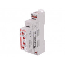 RPC-1SA-UNI; Timer; 1s÷10days; SPDT; 24VDC/16A,250VAC/16A; 12÷240VAC; DIN; IP20; RELPOL