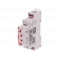 RPC-1WT-UNI; Timer; 1s÷10days; SPDT; 24VDC/16A,250VAC/16A; 12÷240VAC; DIN; IP20; RELPOL