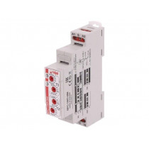 RPC-1WT-UNI; Timer; 1s÷10days; SPDT; 24VDC/16A,250VAC/16A; 12÷240VAC; DIN; IP20; RELPOL