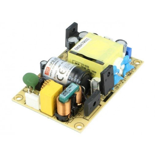 RPS-30-48; Power supply: switched-mode; open; 30W; 80÷264VAC; OUT: 1; 48VDC; MEAN WELL