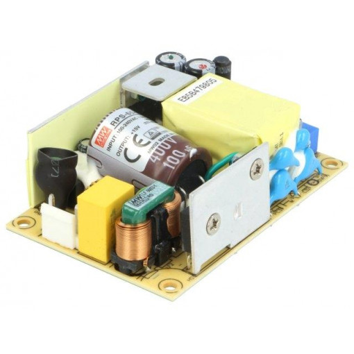 RPS-65-15; Power supply: switched-mode; open; 65.1W; 80÷264VAC; OUT: 1; 15VDC; MEAN WELL