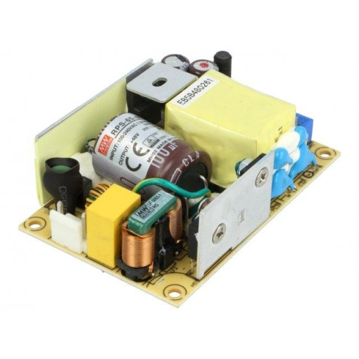 RPS-65-48; Power supply: switched-mode; open; 65.3W; 80÷264VAC; OUT: 1; 48VDC; MEAN WELL