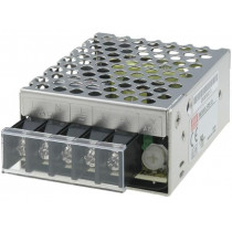 RS-15-48; Power supply: switched-mode; modular; 15W; 48VDC; 62.5x51x28mm; MEAN WELL RS-15-48; Power supply: switched-mode; modular; 15W; 48VDC; 62.5x51x28mm; MEAN WELL