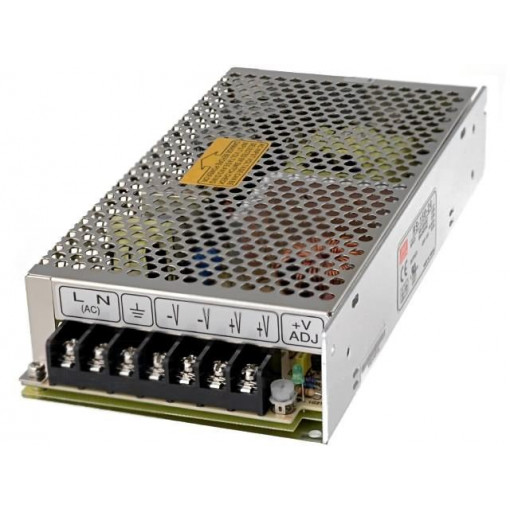 RS-150-24; Power supply: switched-mode; modular; 156W; 24VDC; 199x98x38mm; MEAN WELL