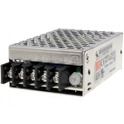 RS-25-3.3; Power supply: switched-mode; modular; 19.8W; 3.3VDC; 78x51x28mm; MEAN WELL