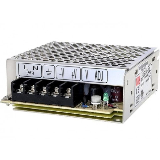 RS-50-12; Power supply: switched-mode; modular; 50.4W; 12VDC; 99x97x36mm; MEAN WELL