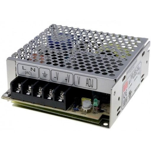 RS-50-24; Power supply: switched-mode; modular; 52.8W; 24VDC; 99x97x36mm; MEAN WELL