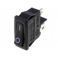 R13-243A-02-BB-2D; ROCKER; SPST; Pos: 2; OFF-ON; 4A/250VAC; black; none; 50mΩ; UL94V-2; SCI R13-243A-02-BB-2D; ROCKER; SPST; Pos: 2; OFF-ON; 4A/250VAC; black; none; 50mΩ; UL94V-2; SCI