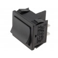 R13-33C-02-BB-0D; ROCKER; DPDT; Pos: 2; ON-ON; 6A/250VAC; black; none; 50mΩ; Body: black; SCI R13-33C-02-BB-0D; ROCKER; DPDT; Pos: 2; ON-ON; 6A/250VAC; black; none; 50mΩ; Body: black; SCI