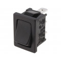 R13-66C-02-BB-0D; ROCKER; SPDT; Pos: 2; ON-ON; 10A/250VAC; black; none; 50mΩ; UL94V-2; SCI R13-66C-02-BB-0D; ROCKER; SPDT; Pos: 2; ON-ON; 10A/250VAC; black; none; 50mΩ; UL94V-2; SCI