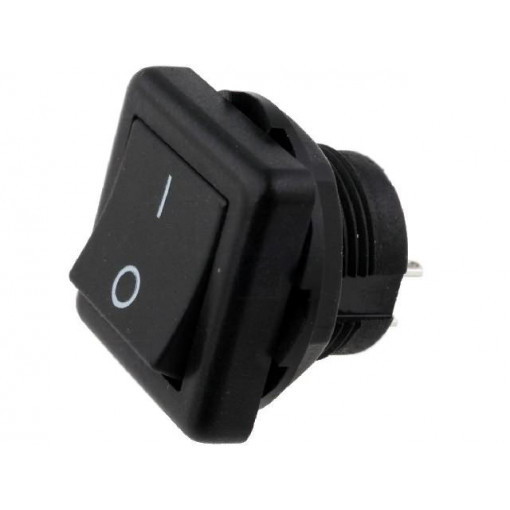 R13-136A-05-BB-2D; ROCKER; SPST; Pos: 2; OFF-ON; 6A/250VAC; black; none; 50mΩ; -20÷85°C; SCI