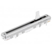 RS45111A900F; Potentiometer: slide; 10kΩ; 250mW; THT; ±20%; linear; Mat: metal; ALPS