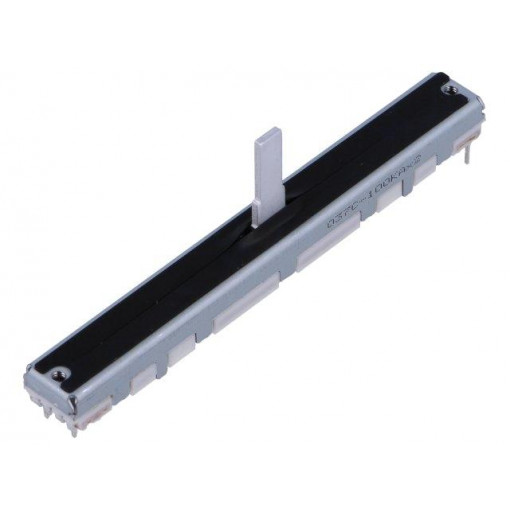 ; Potentiometer: slide; 100kΩ; 100mW; THT; ±20%; logarithmic; 150VAC; ALPS