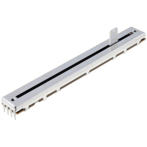 ; Potentiometer: slide; 10kΩ; 500mW; THT; ±20%; logarithmic; 200VAC; ALPS