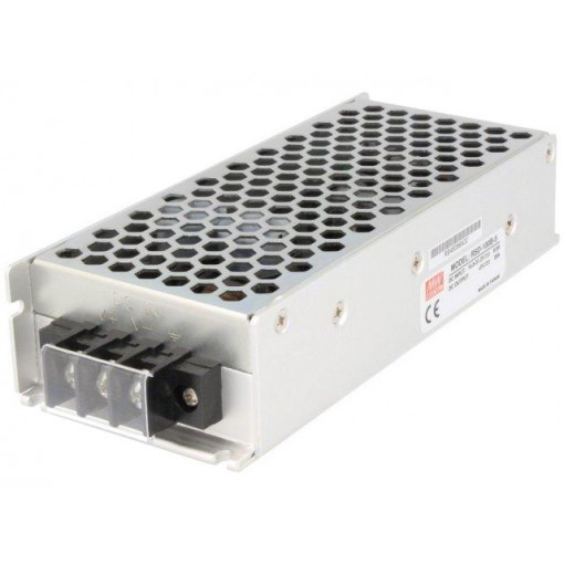 RSD-100B-5; Converter: DC/DC; 100W; Uin: 16.8÷31.2V; Uout: 5VDC; Iout: 20A; 0.6kg; MEAN WELL