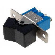 RSL-102A1; ROCKER; SPDT; Pos: 2; ON-ON; 3A/250VAC; black; none; 20mΩ; -55÷85°C; NINIGI