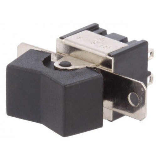 RSL-223A1; ROCKER; DP3T; Pos: 3; (ON)-OFF-(ON); 3A/250VAC; black; none; 20mΩ; NINIGI